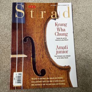 The Strad Magazine Oct 1999 Kyung Wha Chung Amati junior Milly Stanfield At 100